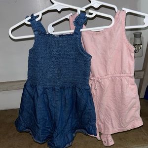 Girls rompers